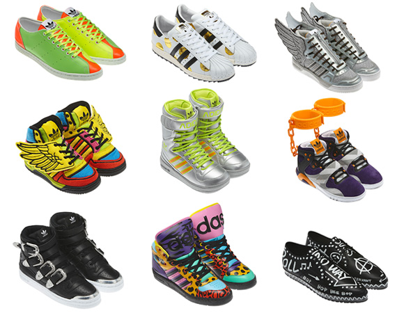 Jeremy Scott for Adidas: The F/W 2012 Sneaker Preview  Lavish Rebellion  [DOT COM]